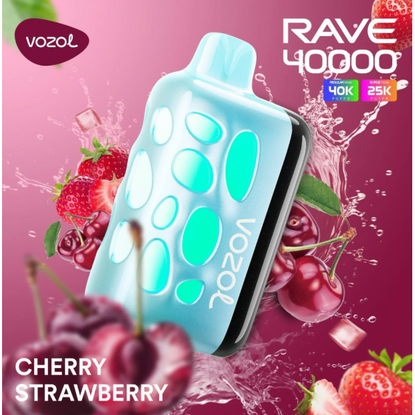 Vozol Rave 40000 Cherry Strawberry