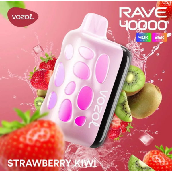 Vozol Rave 40000 Strawberry Kiwi