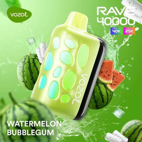 Vozol Rave 40000 Watermelon Bubblegam